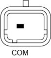 BOSCH 1 986 A00 572 Generator für CITROËN,DS,FIAT,OPEL,PEUGEOT,VAUXHALL