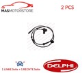 ABS SENSOR DREHZAHLFÜHLER PAAR VORNE DELPHI SS20157 2PCS P NEU OE QUALITÄT
