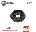 09188 FEDERBEINLAGER DOMLAGER PAAR FEBI BILSTEIN 2PCS FÜR RENAULT CLIO I