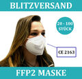 FFP2 Atem Schutzmaske Mundschutz 5-lagig Mund-Nasen-Schutz Maske CE-zertifiziert
