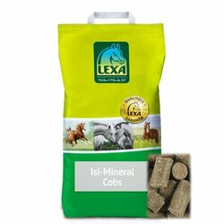 Lexa ISI Mineral Cobs 9kg für Pferde (4,54€/1kg)