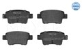 MEYLE 025 243 4917 Bremsbelagsatz, Scheibenbremse für ABARTH  passend für FIAT