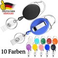 Ausweisjojo Ausweishalter Kartenhalter mit Karabinerclip Jojo Schlüsselanhänger