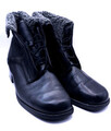 Gabor Schnürstiefelette Damen Schnürboots  Boots schwarz Gr 42,5 EU UK 9