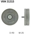 Umlenk-/Führungsrolle, Keilrippenriemen SKF VKM 31315 für AUDI SEAT VW