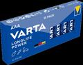 2 x Varta Longlife Power AAA 4903 Micro LR3 1,5V Batterie 1270mAh 10er Pack