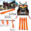 4tlg Gurtschlaufen Doppelschlaufe Spanngurt Motorrad Zurrgurt Motorradspanngurt