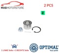 RADLAGERSATZ RADLAGER SATZ PAAR VORNE OPTIMAL 901429 2PCS H NEU OE QUALITÄT