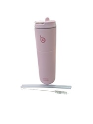 BOTTLE BOTTLE Isolierte Edelstahl Trinkflasche 750 ml mit Strohhalm ( Pink )