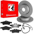 Zimmermann BREMSSCHEIBEN 259mm + BELÄGE HINTEN passend für MINI R50 R53 R52