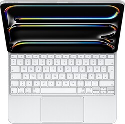 Apple Magic Keyboard für iPad Pro 13 (M4) (2024) Weiß, QWERTZ, MWR43D/A