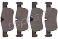 TOPRAN 502 480 Bremsbelagsatz, Scheibenbremse für BMW