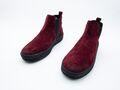 Gabor Damen Chelsea Boots Stiefelette Ankle Boots rot Gr 38 EU Art 17431-40