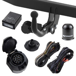 AHK Anhängerkupplung starr +E-Satz 13p für Mercedes-Benz R-Klasse W251 06-17