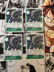 Inuarashi  OP02 - 027 Playset (4 cards!) English NM One Piece TCG