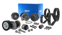 SKF Wasserpumpe + Zahn-/Keilrippenriemensatz MASTERKIT VKMC 11000