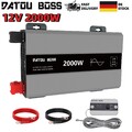 2000W 4000W Reiner Sinus Wechselrichter 12V auf 230V Inverter Spannungswandle
