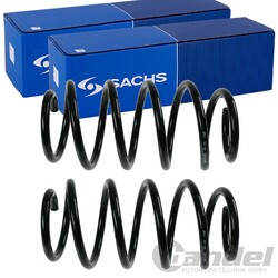2X SACHS FAHRWERKSFEDERN VORNE PASSEND FÜR BMW X5 LINKS+RECHTS