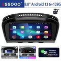 Für BMW E60 E61 E90 E91 CCC 6+128GB Autoradio Car Stereo 4G Apple CarPlay +KAM