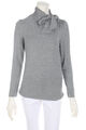 UTA RAASCH Longsleeve-Shirt Pussy Bow D 38 light grey
