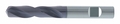 Fortis Spiralbohrer VHM TiALN Typ UNI Schaft HB 3xD 9,3 mm