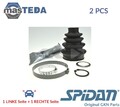 26063 ACHSMANSCHETTE ANTRIEBSWELLE SPIDAN 2PCS FÜR LANCIA BETA,DELTA I,THEMA