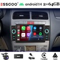 Für Fiat Linea Grande Punto DAB+ Autoradio Android 14 7" Carplay GPS NAVI BT FM