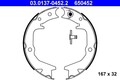 ATE Bremsbackensatz 03.0137-0452.2 MITSUBISHI ECLIPSE II MITSUBISHI GALANT VIII