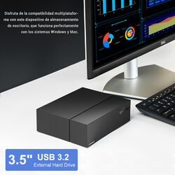 Externe Festplatte USB3.0 2TB 4TB 8TB 10TB Desktop Drive PC Ps4 TV Datenspeicher