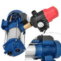 2500W Blau Kreiselpumpe Gartenpumpe Hauswasserwerk mit Druckschalter 2850 U/min