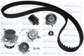 Wasserpumpe + Zahnriemensatz DOLZ KD033 für VW SEAT AUDI SKODA ROOMSTER 8P1 1T2