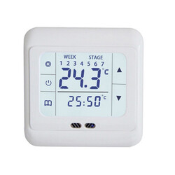 1-20X LCD Digital Thermostat Touchscreen Raumthermostat 220V 16A Fußbodenheizung