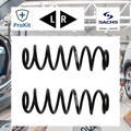 2x ORIGINAL® Sachs Fahrwerksfeder Hinten für VW PASSAT B8 Variant PASSAT B8