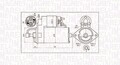 MAGNETI MARELLI ANLASSER STARTER 2kW passend für BMW 3 5 7 X5 OPEL OMEGA |
