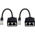 Ethernet Splitter, RJ45, 1 auf 2, CAT 5/CAT 6, Adapter, Kabel, Netzwerk