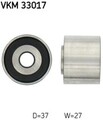 SKF VKM33017 Umlenk-/Führungsrolle für Keilrippenriemen Umlenkrolle 