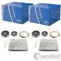 2X SKF RADLAGER-SATZ HINTEN PASSEND FÜR DAIHATSU CHARADE CUORE MOVE SIRION YRV