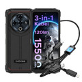 2024 DOOGEE Fire 6 Power Outdoor Smartphone 20GB+256GB 15500mAh Android 14 Handy
