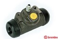 BREMBO A 12 522 RADBREMSZYLINDER BREMSZYLINDER RADBREMSE hinten für TOYOTA