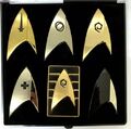 Star Trek Discovery Abzeichen offizielle Metall Replicas magnetisch Pin Badge 