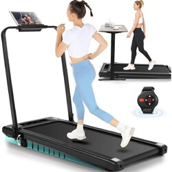 NEU Motorisiertes Laufband mit LCD-Display Elektrisches Fitnessgerät Heimtrainer