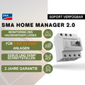 SMA Sunny Home Manager 2.0 Smart Meter Energiemanagement Zähler Schaltzentrale
