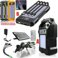 Tragbare Power Station Solar Generator / 40000mAh Powerbank mit 4Kabel Ladegerät