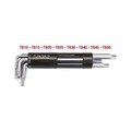 3 in 1 Torx-Winkelstiftschlüssel-Satz mit Bohrung,8-tlg lang KS TOOLS 151.2200