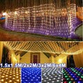 2x2M 3x2M 6x4M LED Lichterkette Lichternetz Weihnachten Außen Innen Party Deko