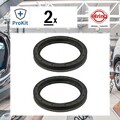 2x ORIGINAL® Elring Wellendichtring, Differential Vorne, Links, Rechts für VW