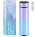 Flintronic Thermosflasche, 500ml Vakuum Isolierbecher Trinkflasche aus 304 Ed...
