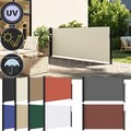Seitenmarkise Ausziehbar Wandmarkise UV Sichtschutz Windschutz Terrasse Markise