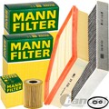 MANN FILTER INSPEKTIONSPAKET passend für 2.0 TDI AUDI A1 8X SEAT IBIZA 4 6J