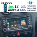 2+64GB Für AUDI A3 8P 2003-2012 DAB+ Android 14 Autoradio Carplay GPS Navi WIFI